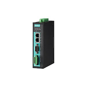 NPort IA5150AI-IEX - 1-port RS-232/422/485 serial device server with 2 KV isolation, 10/100MBaseT(X), 1KV serial surge, IECEx Ce by MOXA